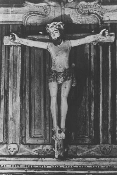 jubé, détail du crucifix