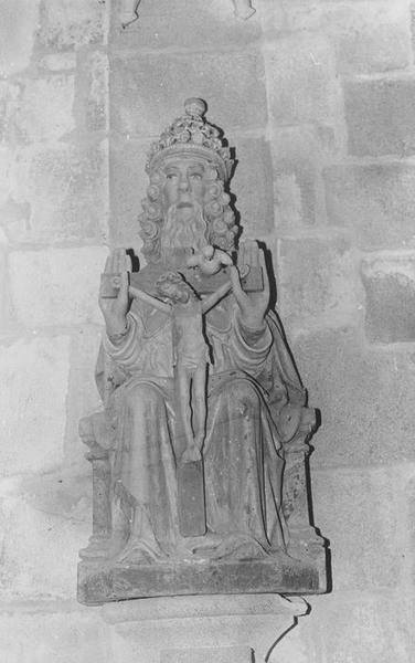 statue : sainte Trinité (la), vue générale