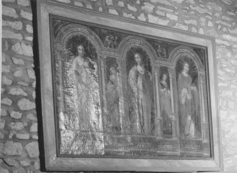 tableau : saints martyrs, vue générale - © Ministère de la Culture (France), Médiathèque du patrimoine et de la photographie (objets mobiliers), tous droits réservés