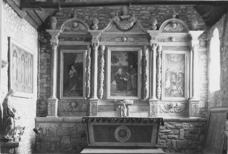 retable, vue générale - © Ministère de la Culture (France), Médiathèque du patrimoine et de la photographie (objets mobiliers), tous droits réservés