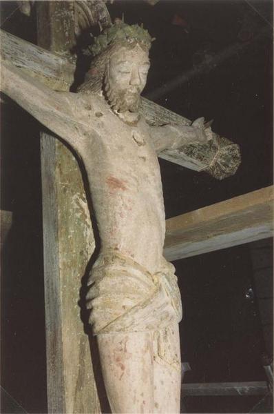 calvaire, détail du Christ