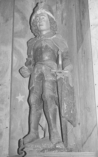 statue : saint Maurice, vue générale