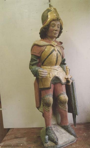 statue : saint Maurice, vue générale