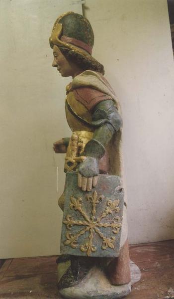 statue : saint Maurice, vue générale