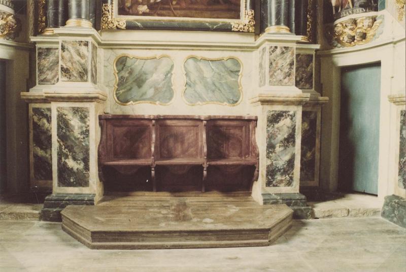 retable du maître-autel, détail