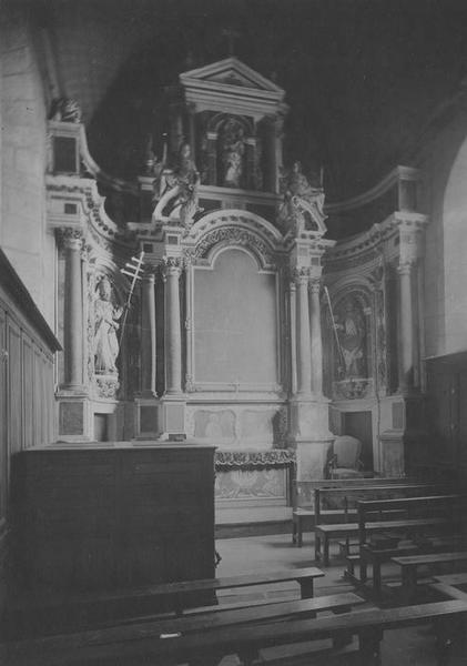 retable du maître-autel, vue générale