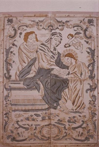 estampe (image d'Orléans) : sainte Anne, mère de la sainte Vierge, vue générale - © Ministère de la Culture (France), Médiathèque du patrimoine et de la photographie (objets mobiliers), tous droits réservés