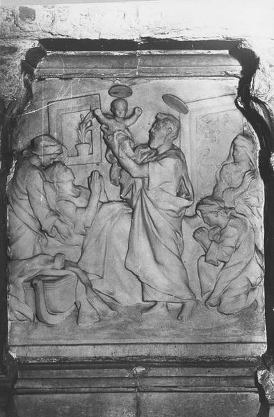 bas-reliefs : vie de sainte Anne (la), détail - © Ministère de la Culture (France), Médiathèque du patrimoine et de la photographie (objets mobiliers), tous droits réservés