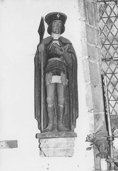 statue : saint Symphorien, vue générale