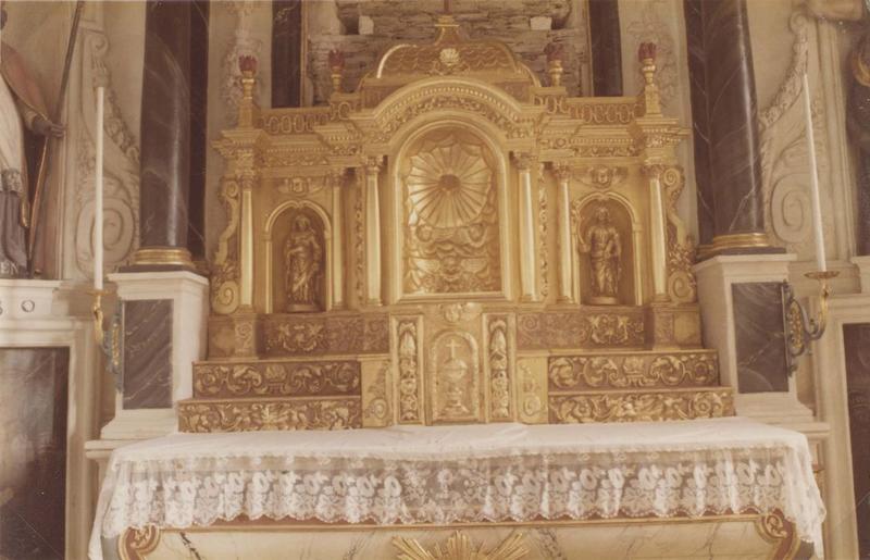 tabernacle du maître-autel, vue générale