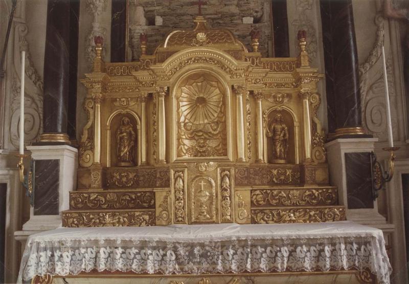 tabernacle du maître-autel, vue générale