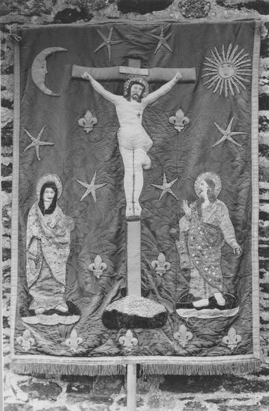 bannière de procession, vue générale