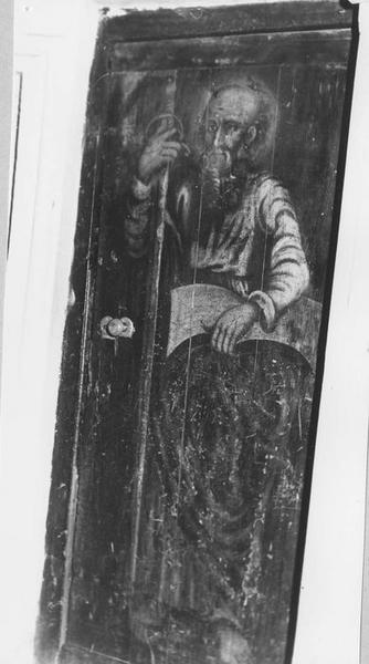tableau, porte : saint Paul, vue générale - © Ministère de la Culture (France), Médiathèque du patrimoine et de la photographie (objets mobiliers), tous droits réservés