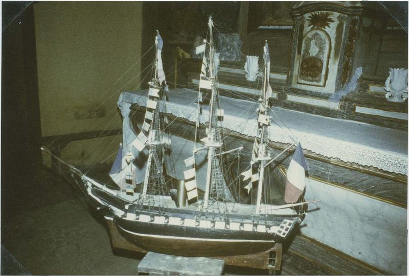 maquette : sainte Hélène (le), vue générale