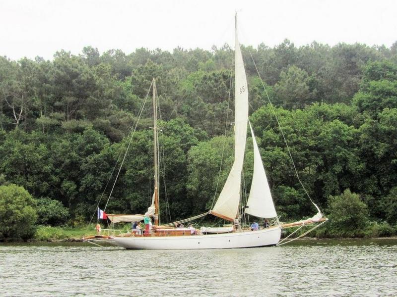 ketch Swastica ex Jane, vue générale