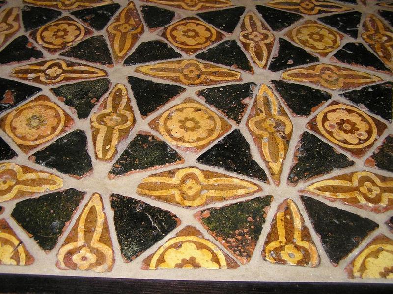 carrelage de sol, détail