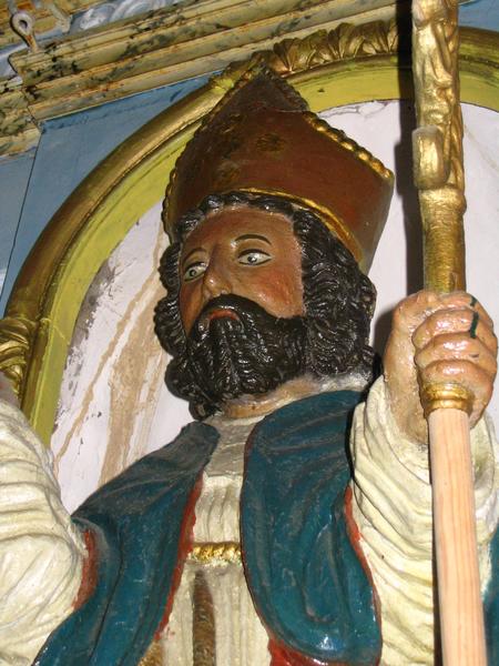 statue : Saint Malo (détail)