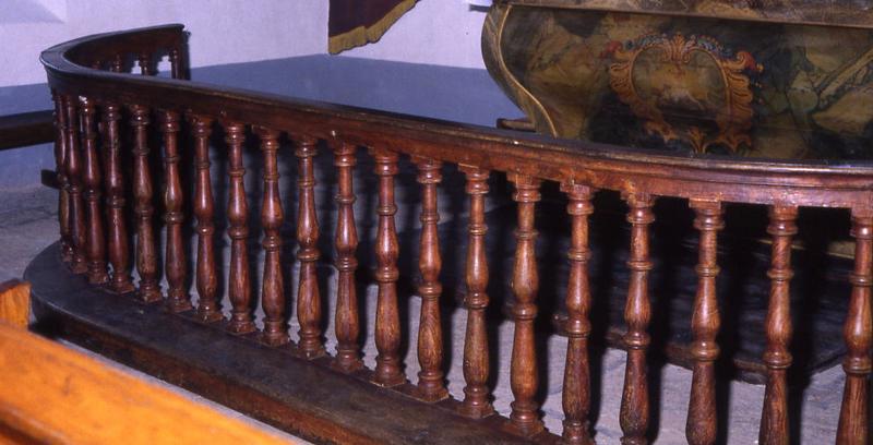 clôture de choeur (table de communion)