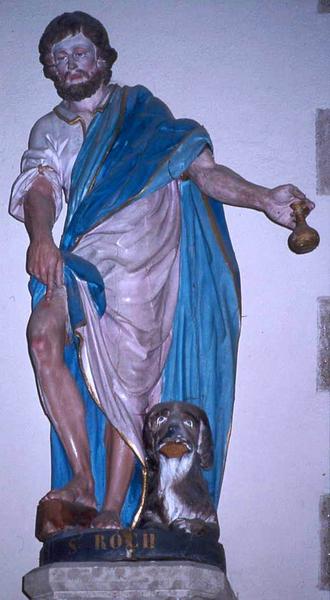 statue : Saint Roch - © Monuments historiques