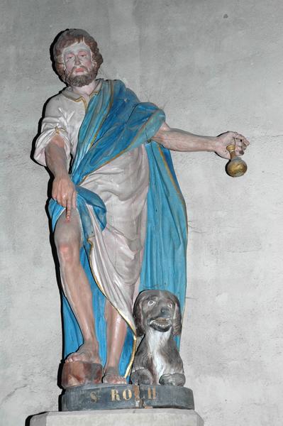 statue : Saint Roch - © Monuments historiques