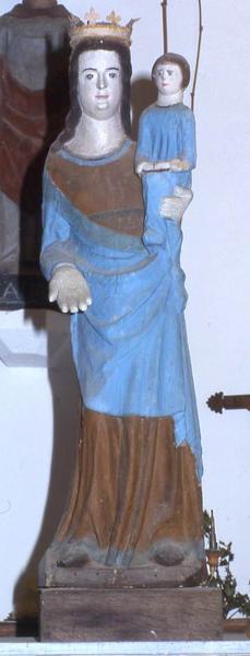 statue : Vierge à l'Enfant - © Monuments historiques