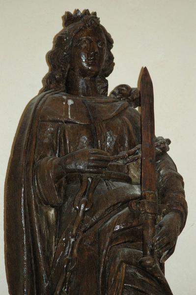 statue : Sainte Reine - © Monuments historiques
