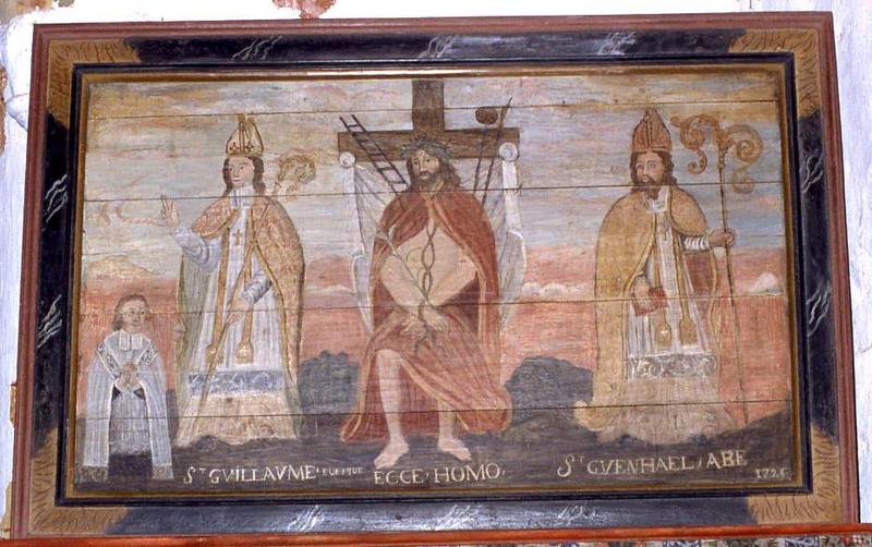 tableau : Saint Guillaume, Ecce Homo et saint Guénaël