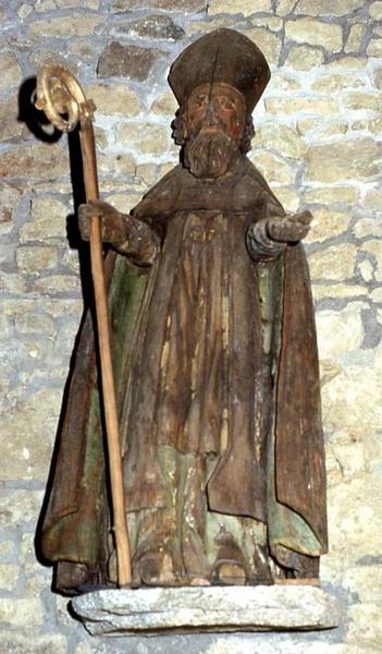 statue : Saint évêque (Saint Martin ?) - © Monuments historiques