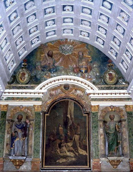 retable du maître-autel - © Monuments historiques