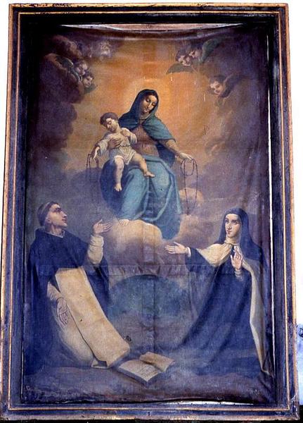 tableau : Vierge du Rosaire