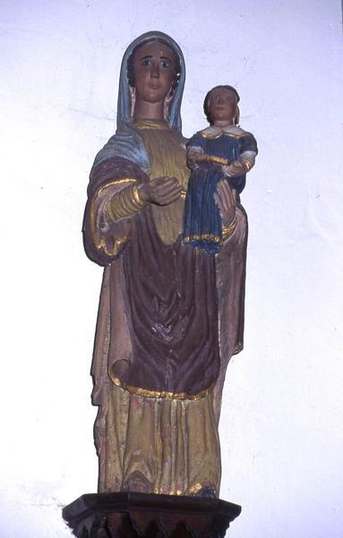 statue : Vierge à l'Enfant - © Monuments historiques