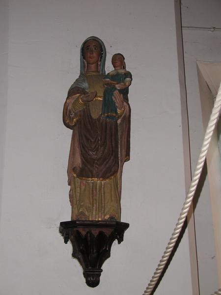 statue : Vierge à l'Enfant - © Monuments historiques