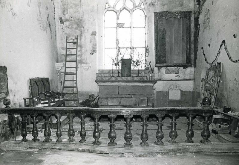 Clôture de choeur (table de communion)