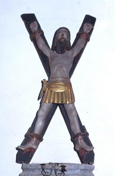 statue : Saint André en croix