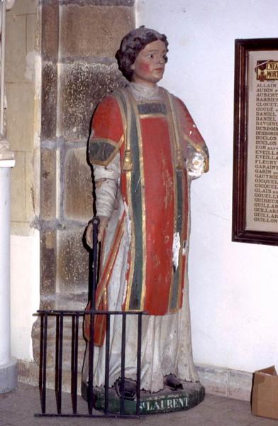 statue : Saint Laurent