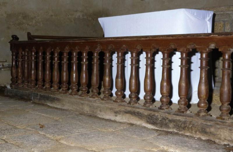 clôture de choeur - © Monuments historiques