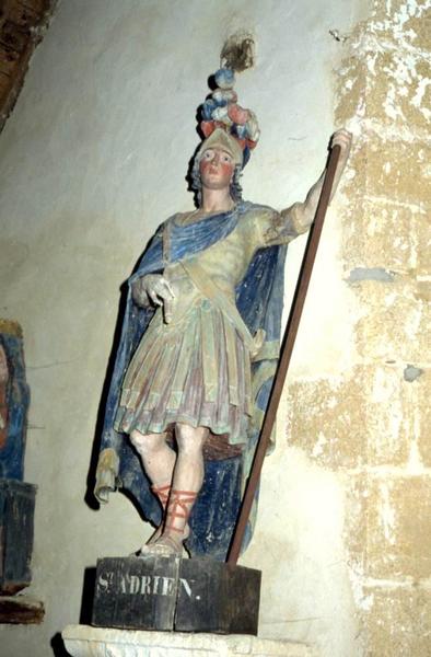 statue : Saint Adrien - © Monuments historiques