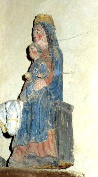 statue : Vierge à l'Enfant - © Monuments historiques