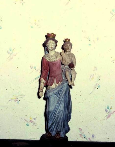 statue (statuette) : Vierge à l'Enfant - © Monuments historiques