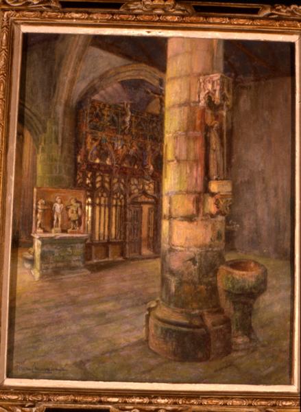 dessin : Chapelle Saint-Fiacre - © Monuments historiques