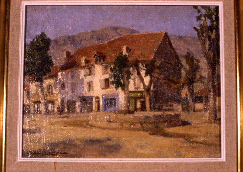tableau : Abreuvoir de Carjac - Vallée du Lot - © Monuments historiques