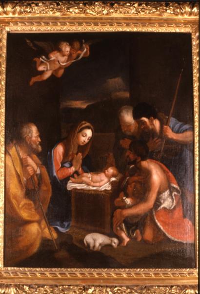 tableau : Adoration des bergers - © Monuments historiques
