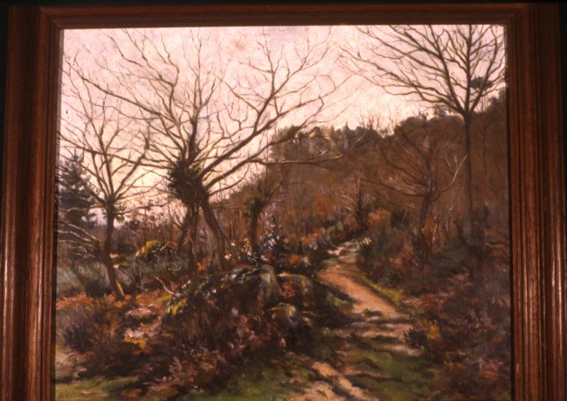tableau : Chemin de Sainte-Barbe - © Monuments historiques