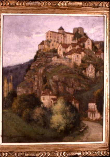 tableau : Chinon, effet d'automne - © Monuments historiques