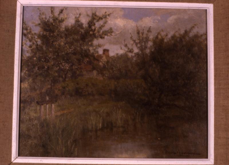 tableau : Derrière la ferme - © Monuments historiques