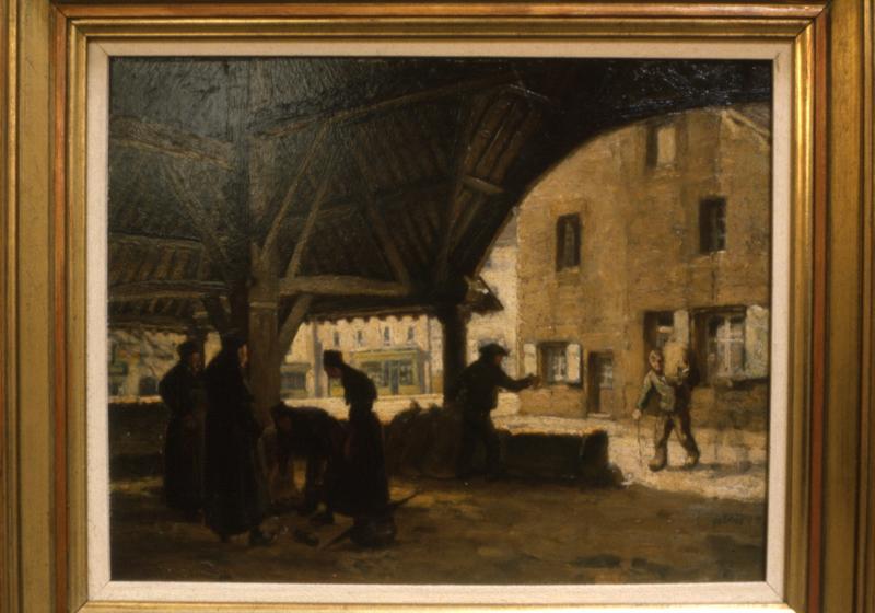 tableau : Halles du Faouët - © Monuments historiques
