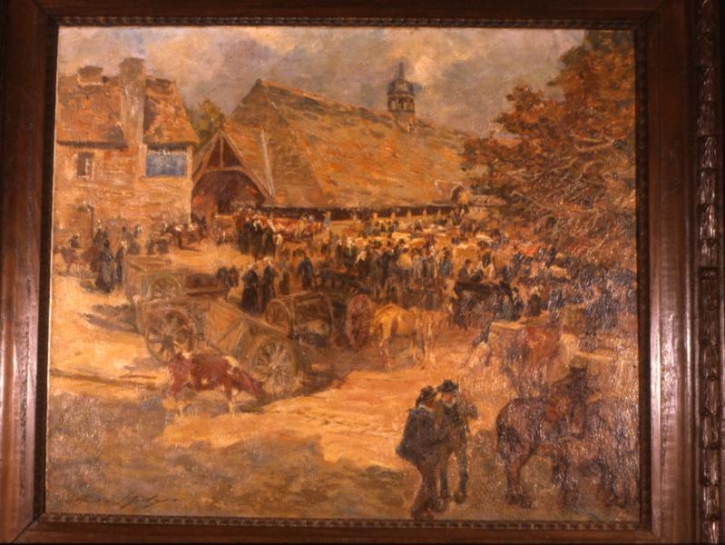 tableau : Jour de foire au Faouët - © Monuments historiques
