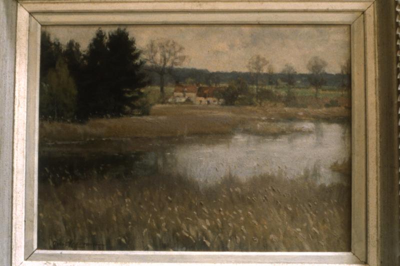 tableau : Petit étang des bois - © Monuments historiques