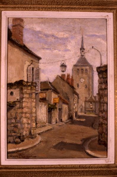 tableau : Rue de l'église de ? - © Monuments historiques