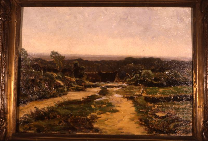 tableau : Vieille route de Gourin - © Monuments historiques
